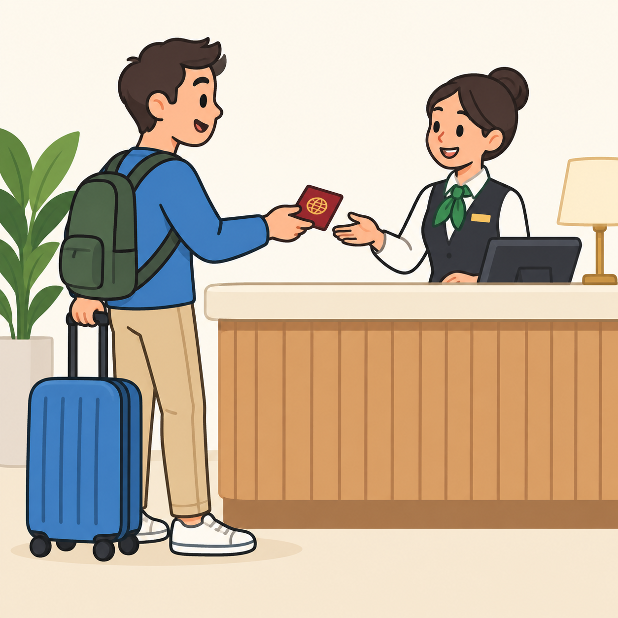 check-in